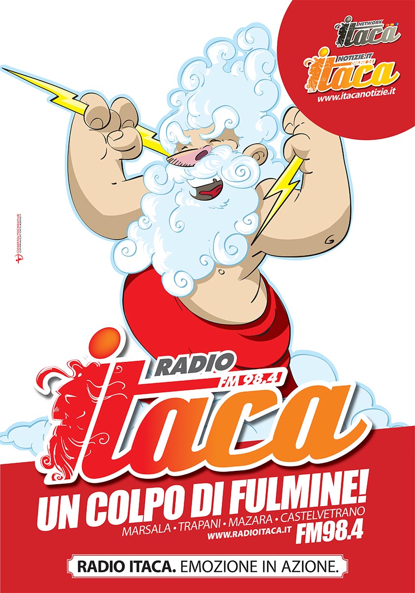Radio Itaca: Affissione Istituzionale multisoggetto 100x140 - Marsala