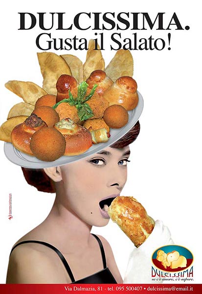 Dulcissima: Affissione promo multisoggetto 100x140 - Provincia di Catania