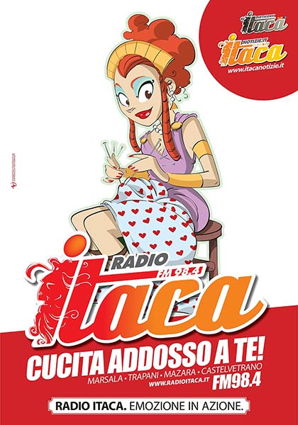Radio Itaca: Affissione Istituzionale multisoggetto 100x140 - Marsala